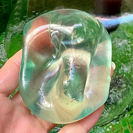 Ultra Ice Clear Cube Stress Ball (2 Textures/3 Colors)