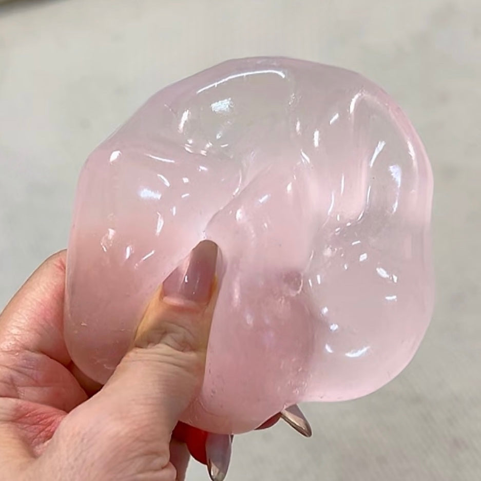 Baby Blue / Baby Pink Coconut Oil Stress Ball