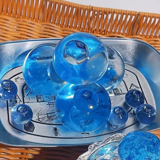 Crystal Blueberry Gel Stress Ball