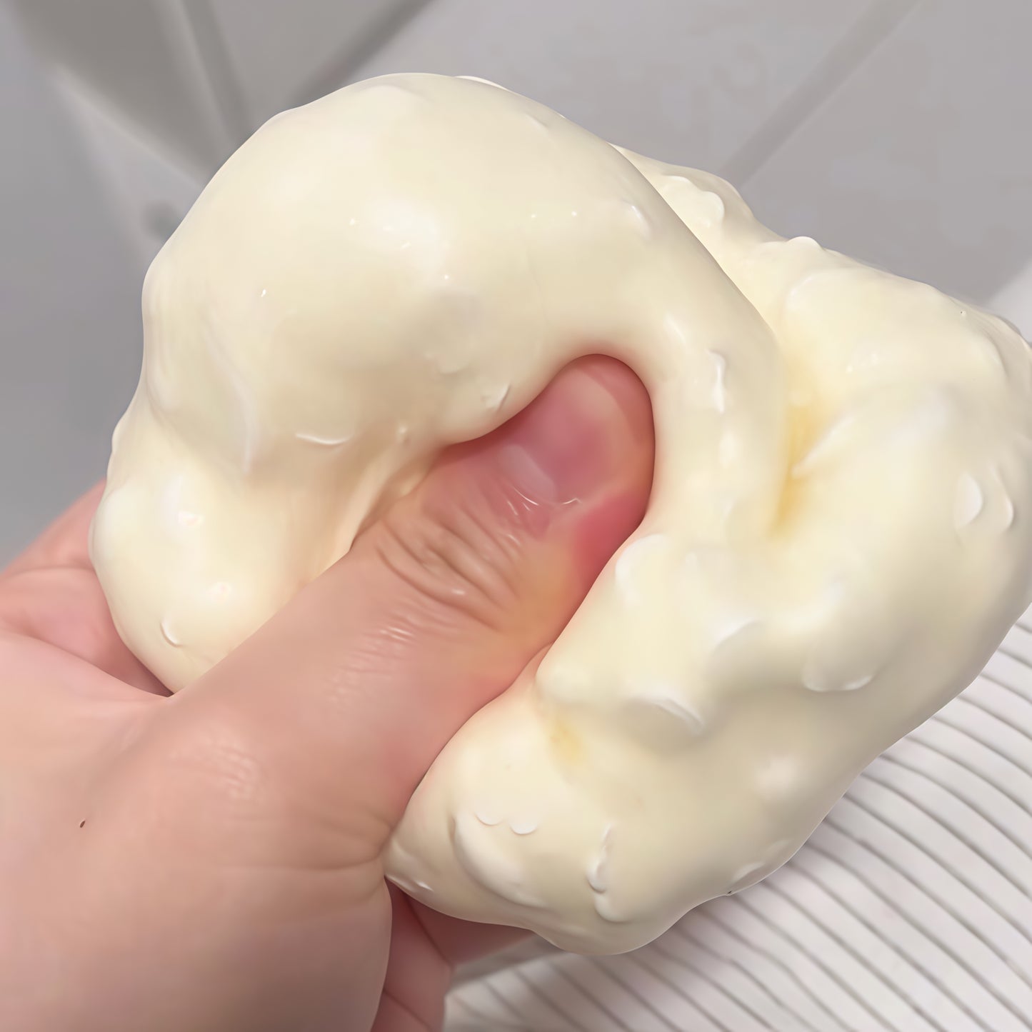 Smooth Building Block Filled Stress Ball