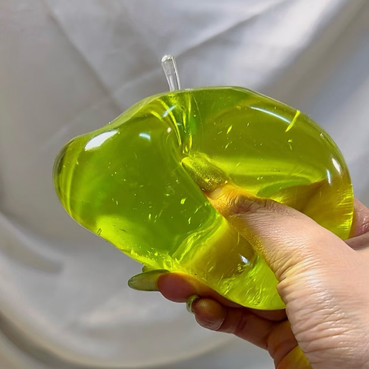Big Cystal Green Apple Stress Ball