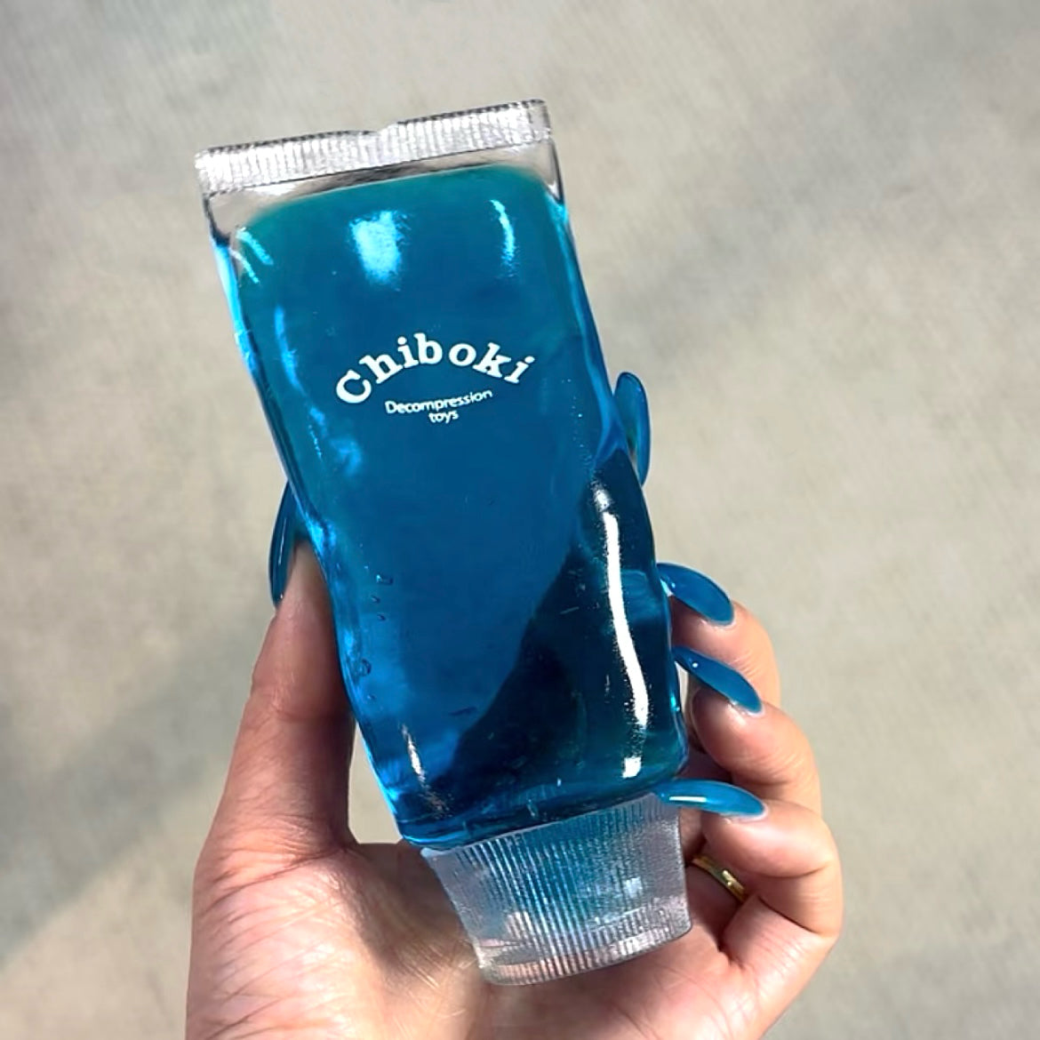 Transparent Toothpaste Stress Ball