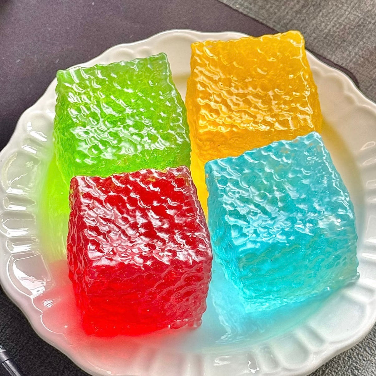 Honeycomb Ice Cube Stress Ball