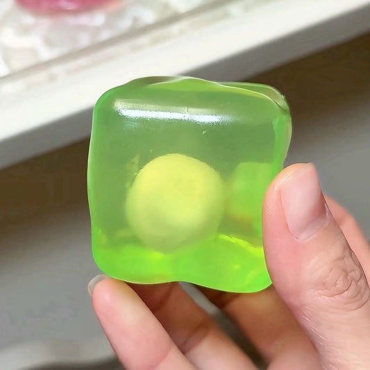 2 Colors Square Crispy Stress Ball