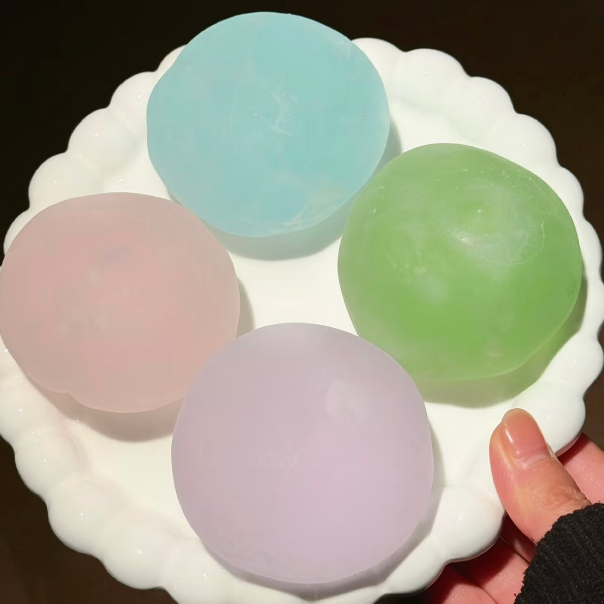 Coconut Oil Snow Skin Mochi Stress Ball