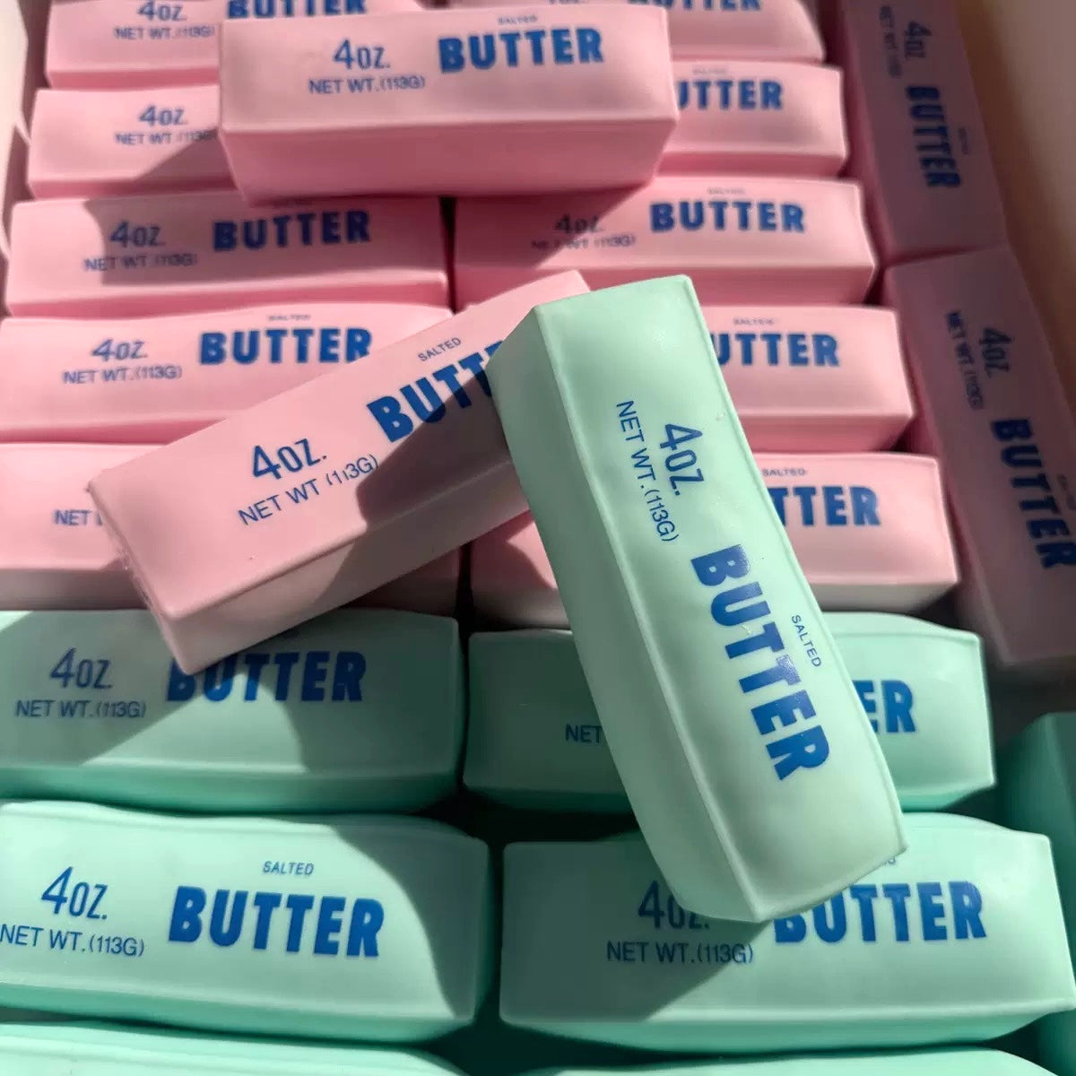 3 Colors Butter Stick Stress Ball (Block Filling)