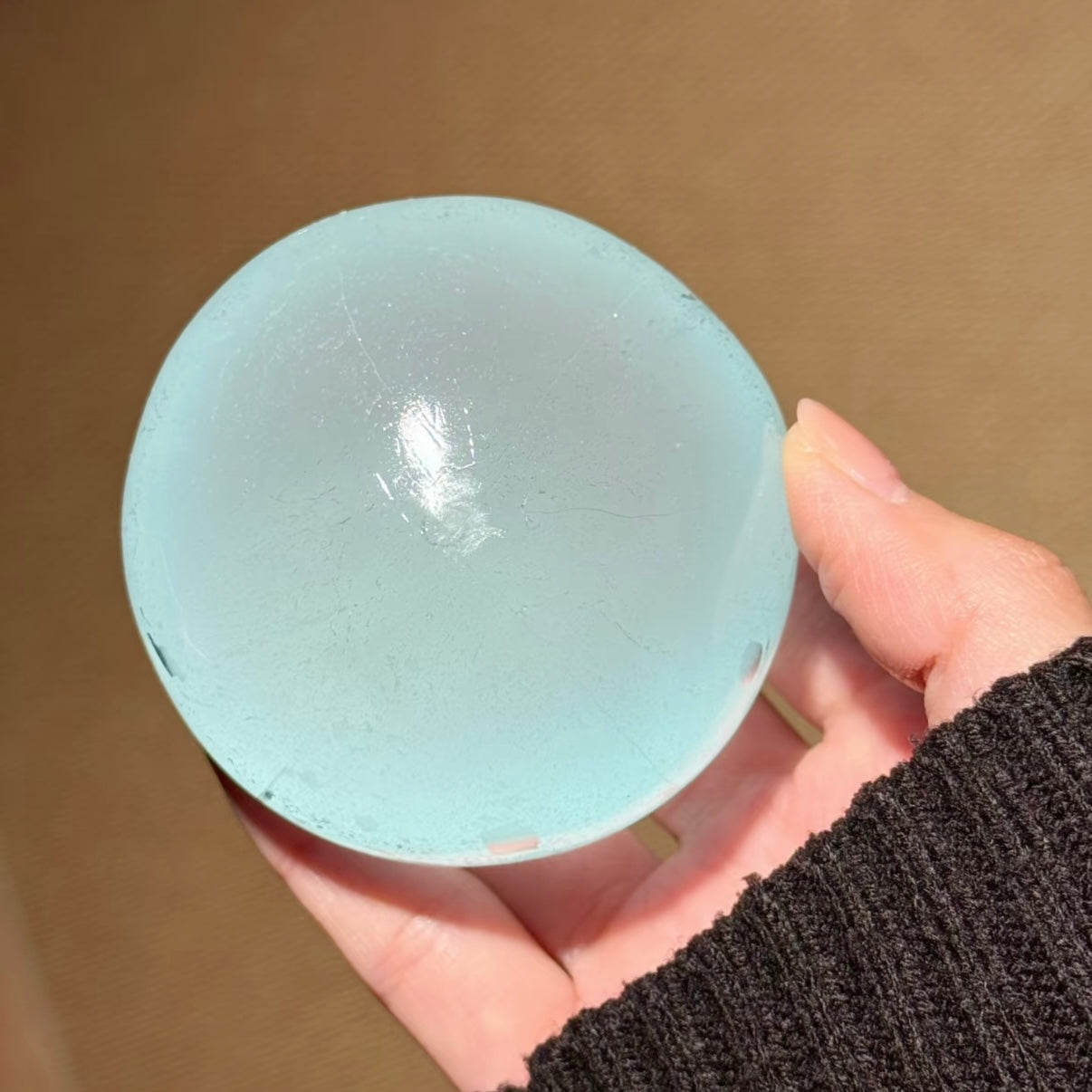 Classic Clear Coconut Oil Stress Ball
