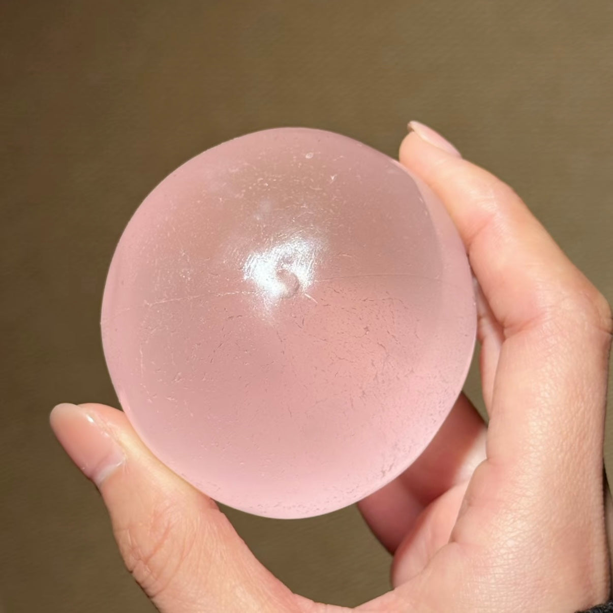 Classic Clear Coconut Oil Stress Ball