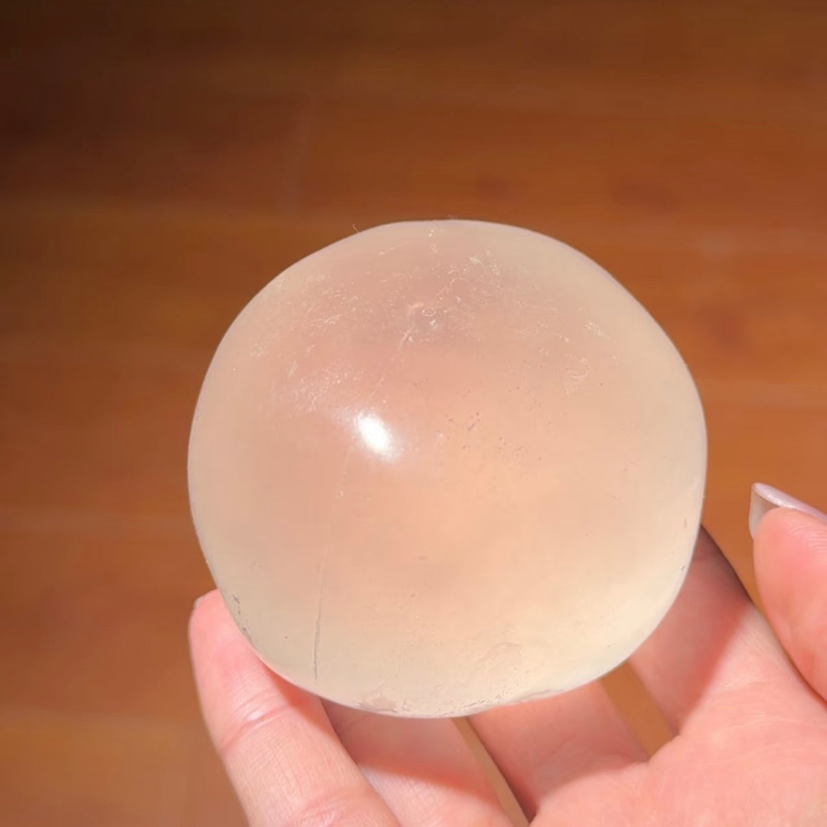 Classic Clear Coconut Oil Stress Ball