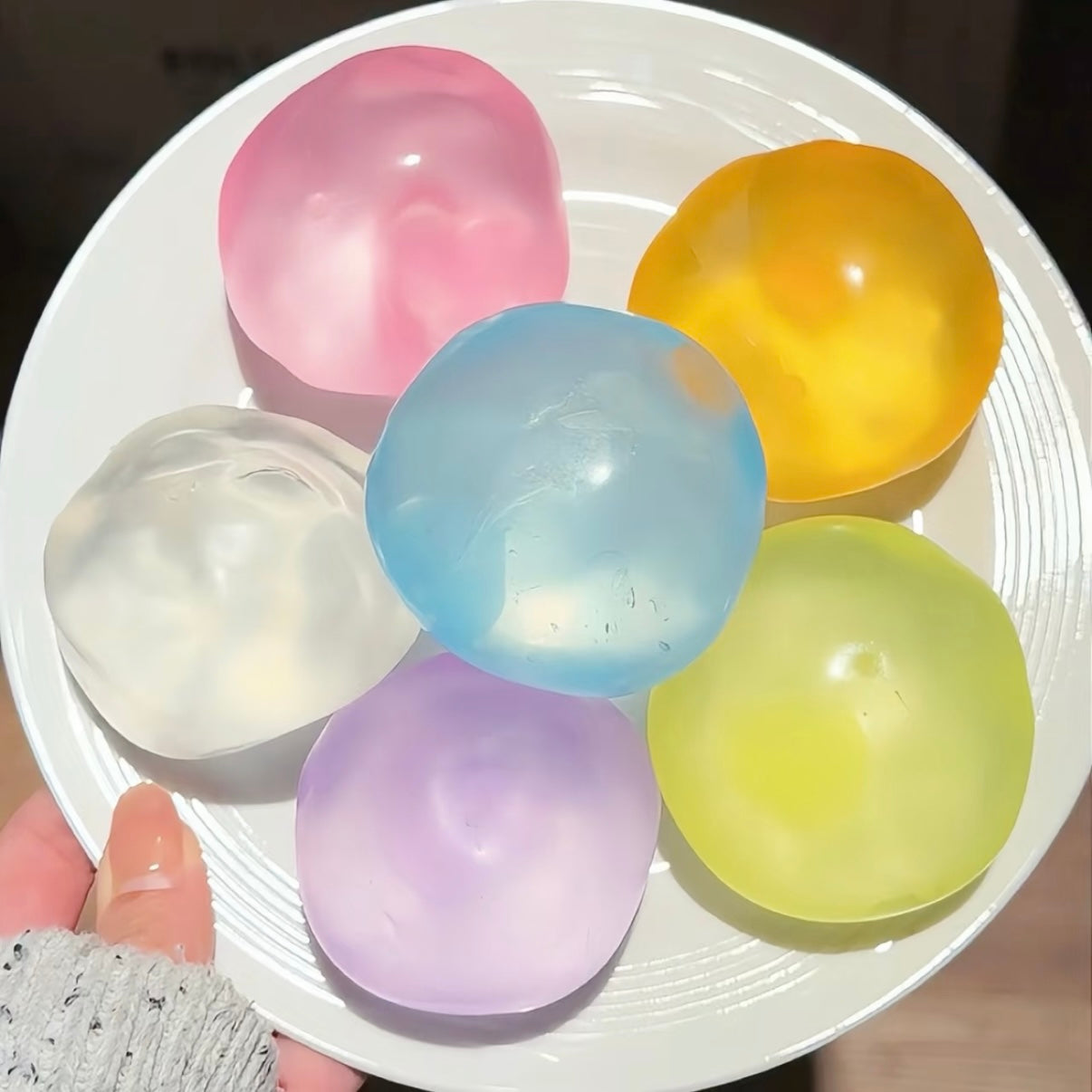 Colorful And Juicy Gummy Candy Series Stress Ball