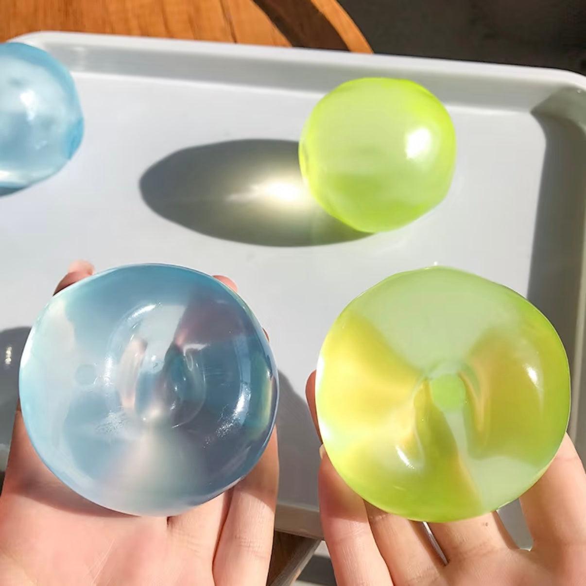 6 Colors Coconut Oil Stress Ball