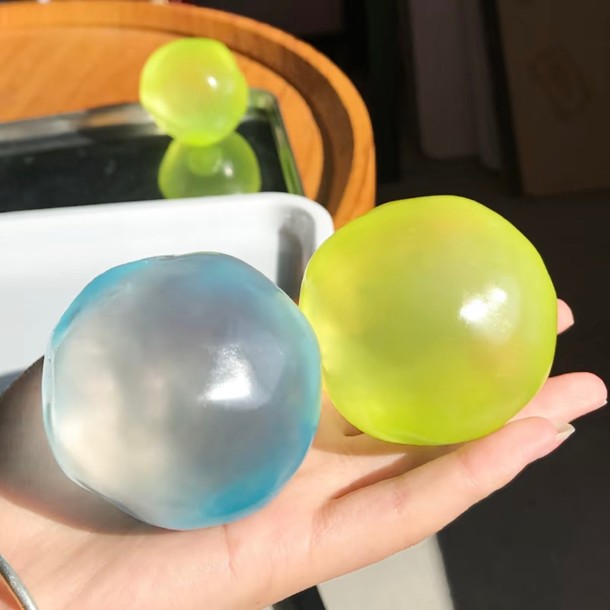 6 Colors Coconut Oil Stress Ball
