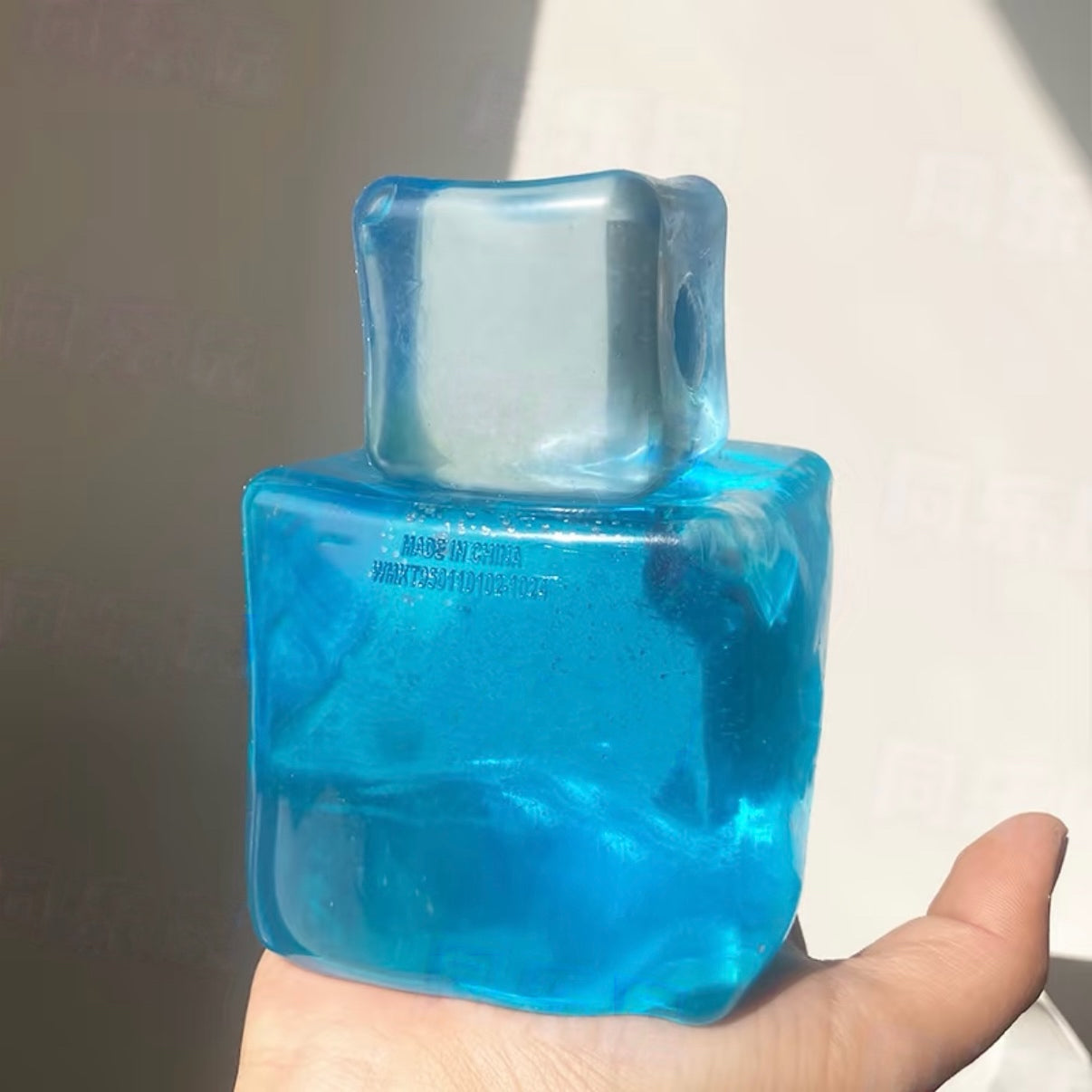 570G Super Big Ice Cube Stress Ball (4 Colors)