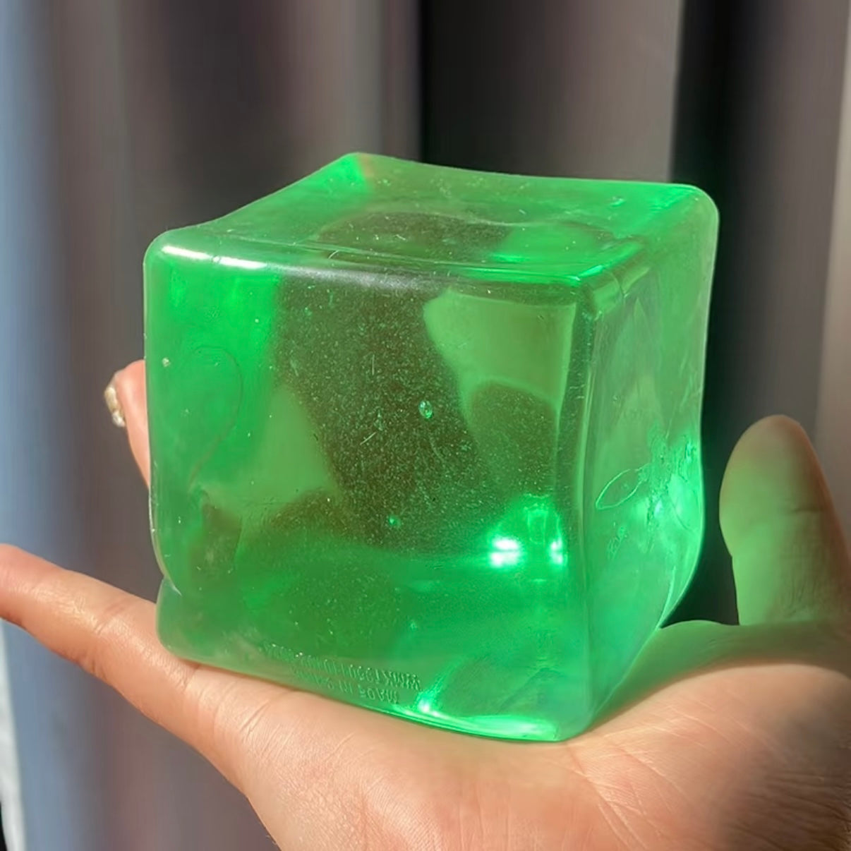 570G Super Big Ice Cube Stress Ball (4 Colors)
