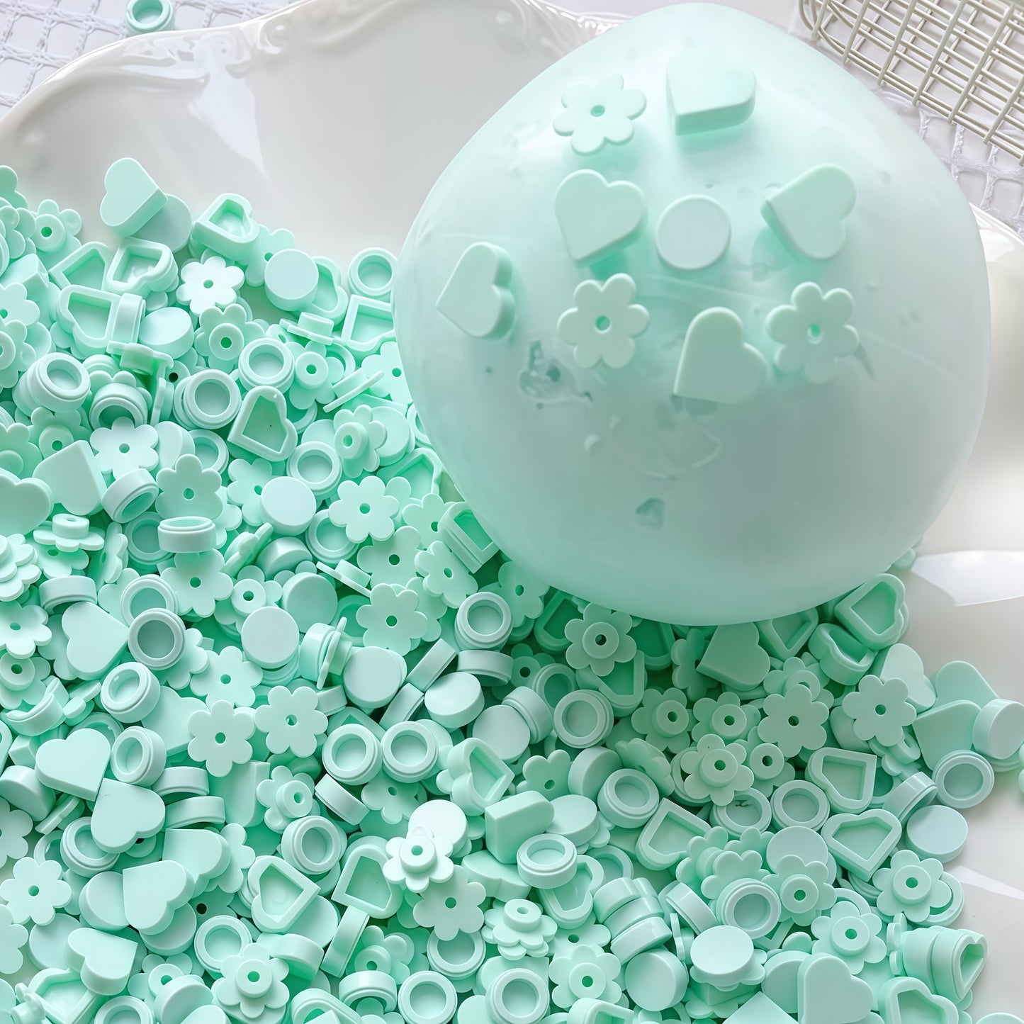 Smooth Building Block Filled Stress Ball