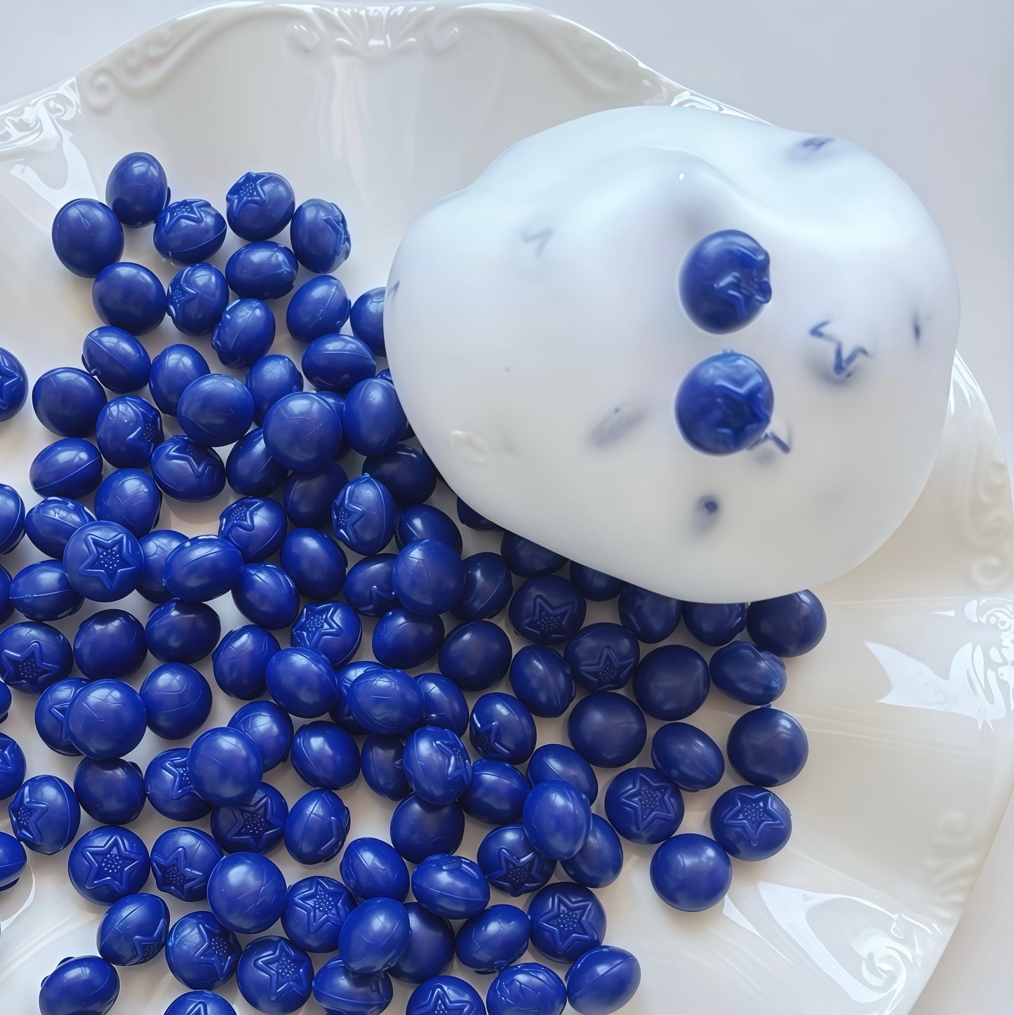 Smooth Building Block Filled Stress Ball