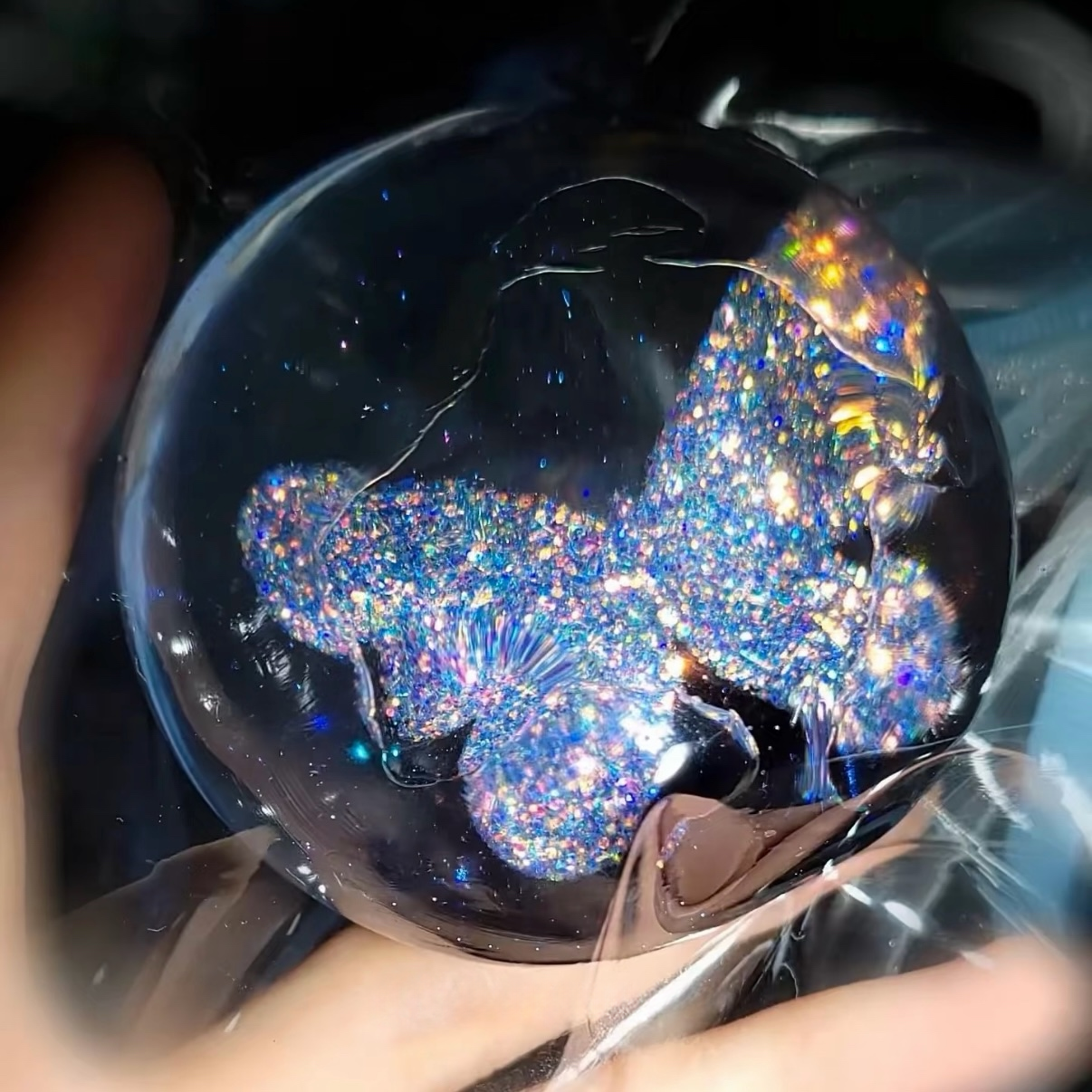 Butterfly Crystal Ball