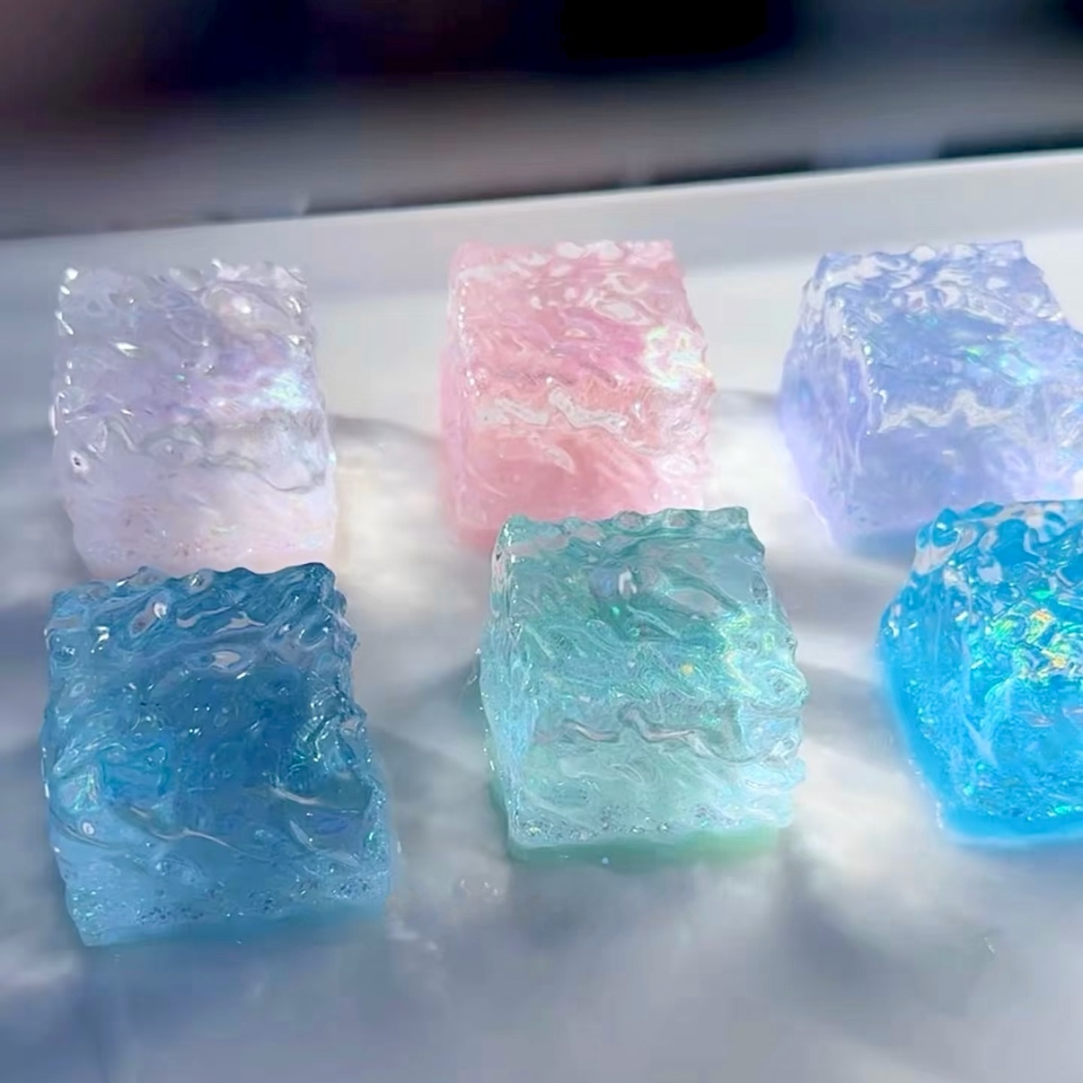 Glittering Ocean Ice Brick