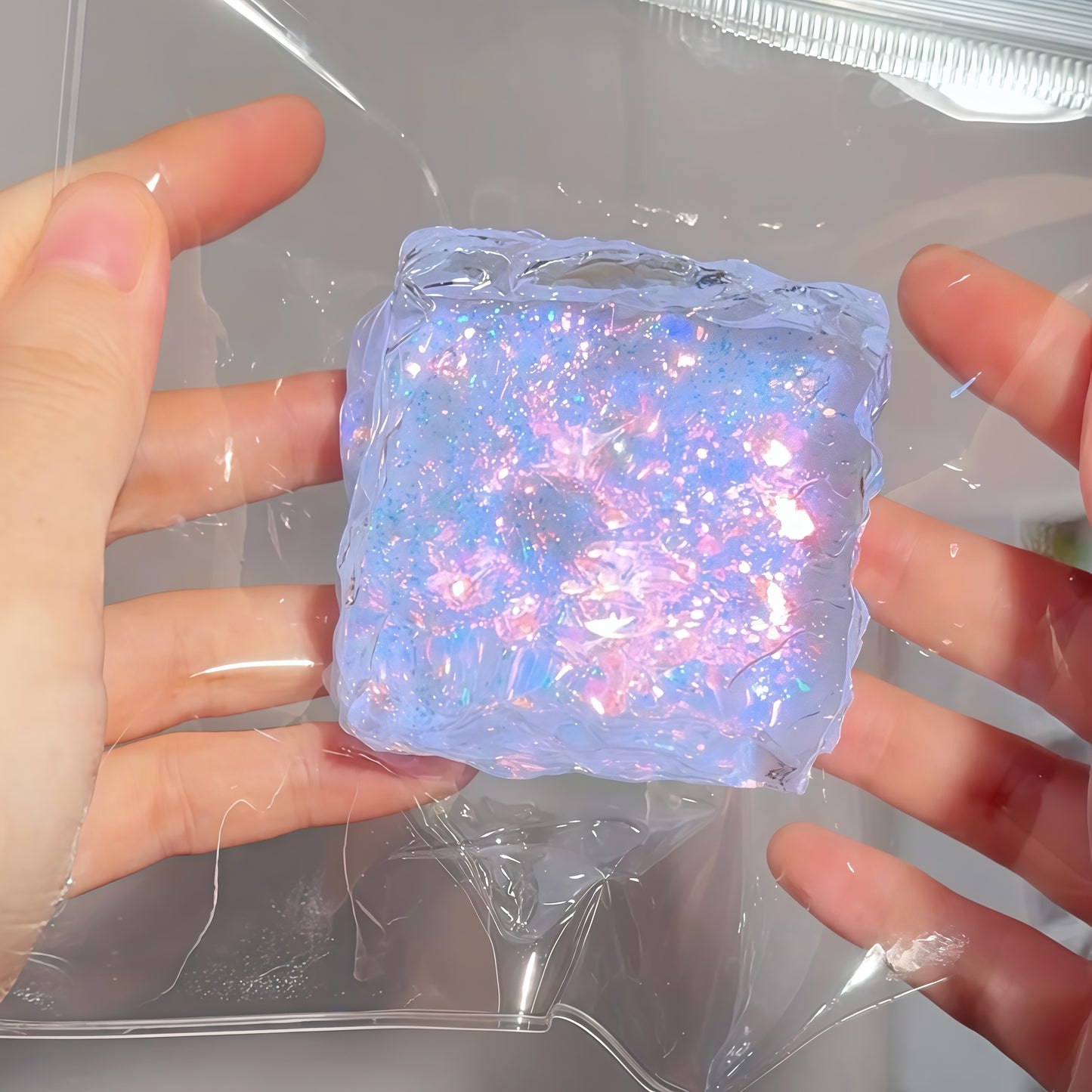 Glittering Ocean Ice Brick