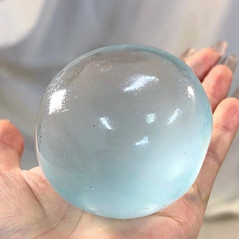 Baby Blue / Baby Pink Coconut Oil  Stress Ball