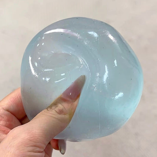 Baby Blue / Baby Pink Coconut Oil  Stress Ball