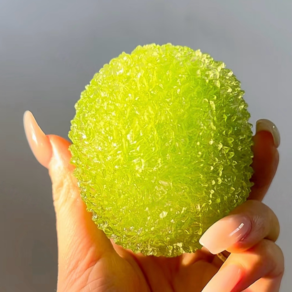 Colorful Crystal Slushy Ball Stress Ball
