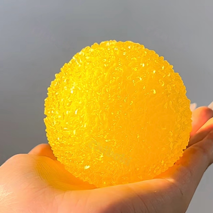 Colorful Crystal Slushy Ball Stress Ball