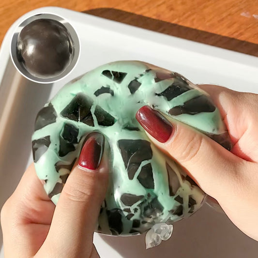 Cracking Wax Ball Mint Chocolate Stress Ball