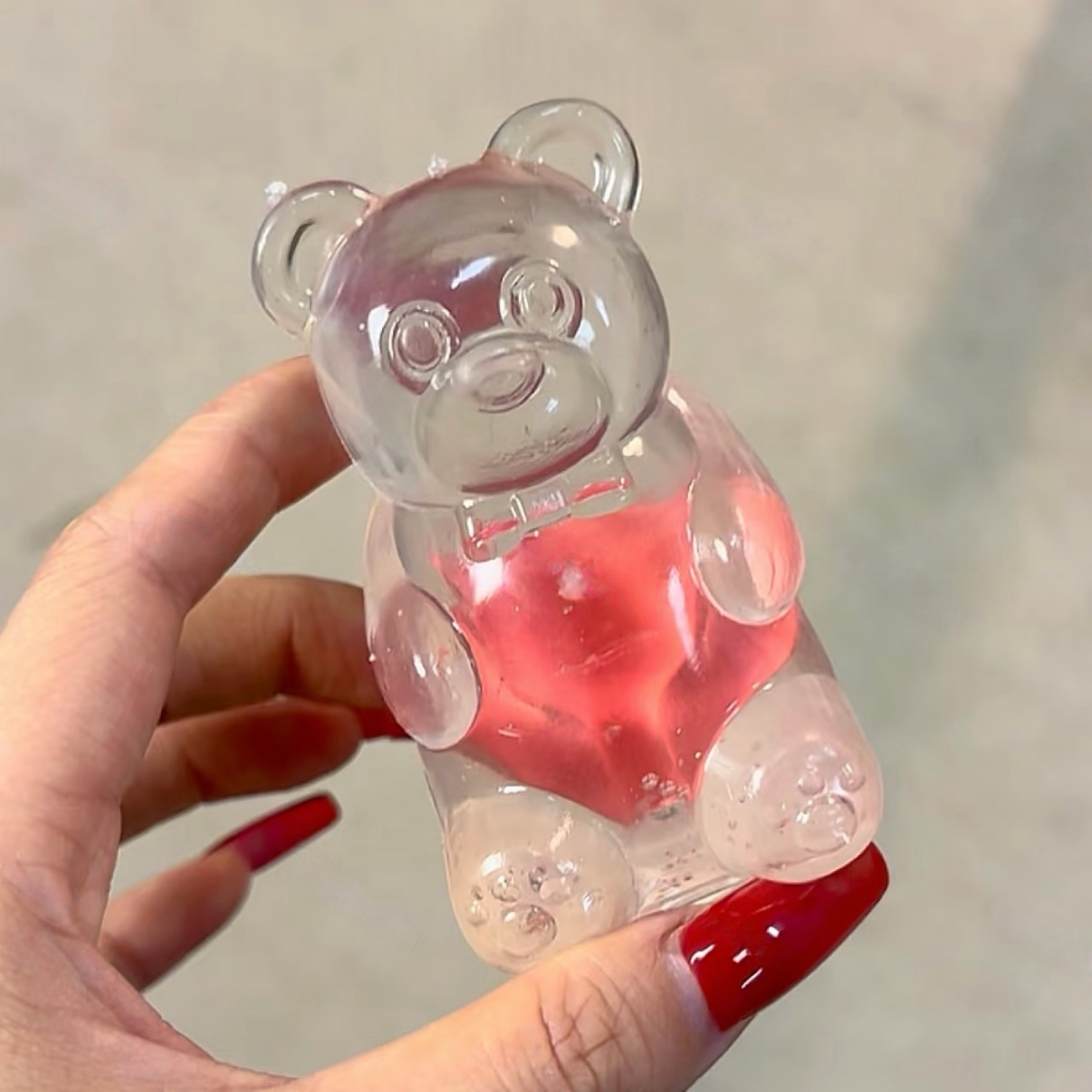 Stuffed Bear Gummy Stress Ball