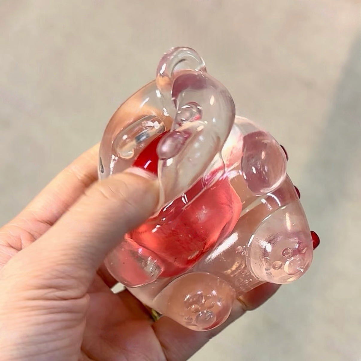 Stuffed Bear Gummy Stress Ball