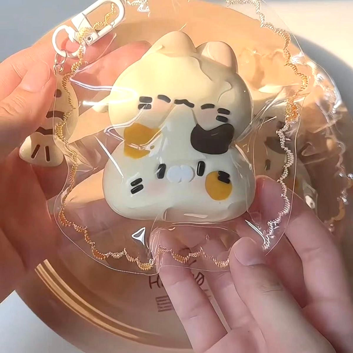 Calico Cat Bag Squishy