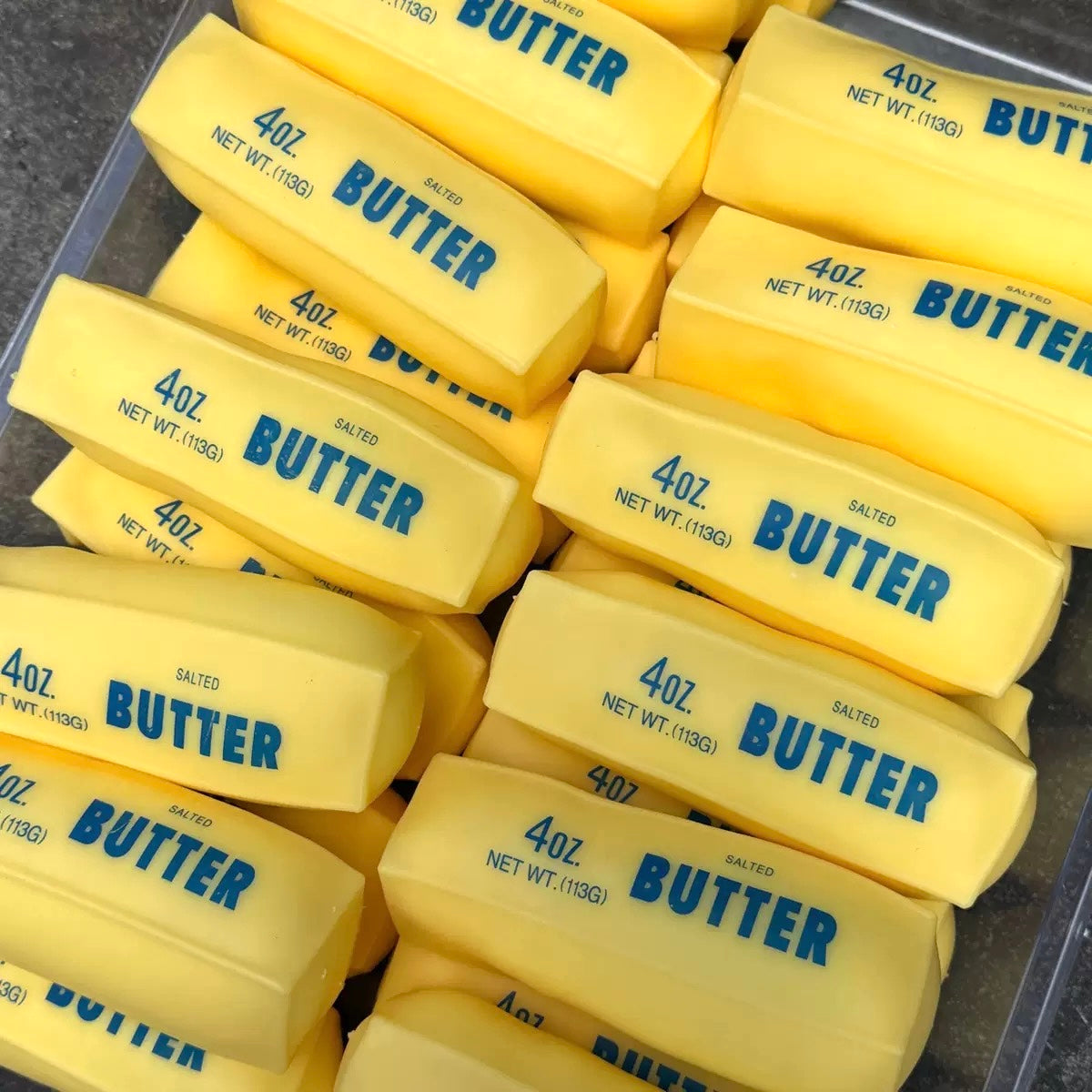 3 Colors Butter Stick Stress Ball (Block Filling)