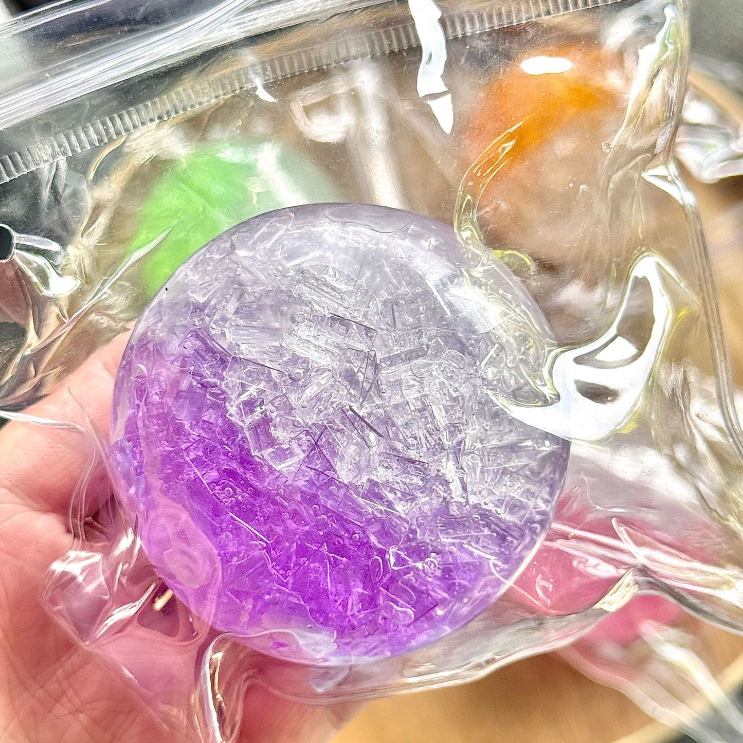 Slime Fruit Ice Pop Stress Ball