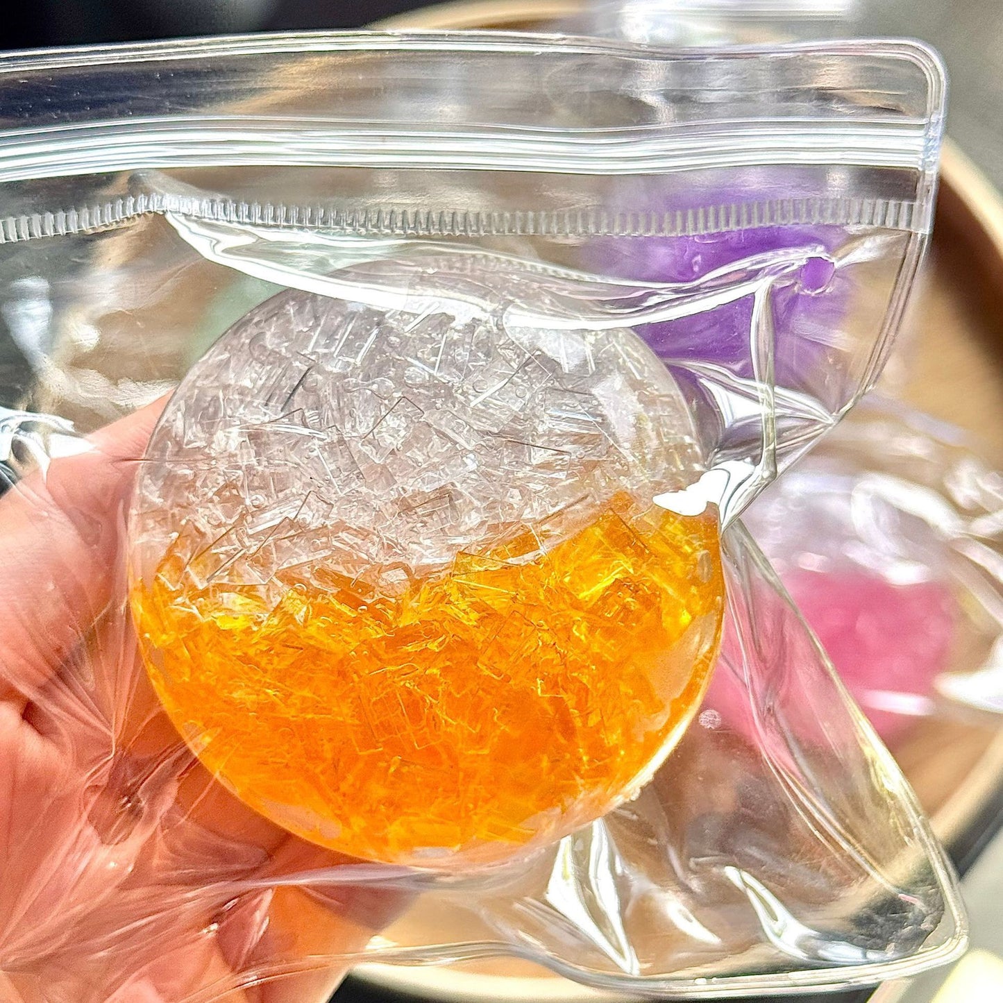Slime Fruit Ice Pop Stress Ball