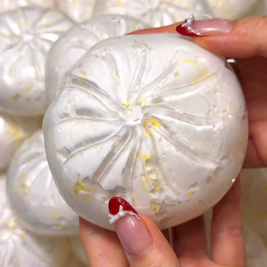 White Baozi Stress Ball (Block Filling)