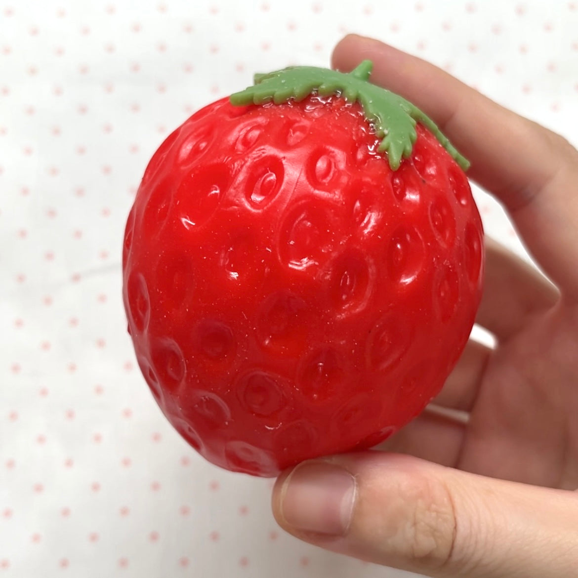 Crunchy Strawberry Cheese Stress Ball