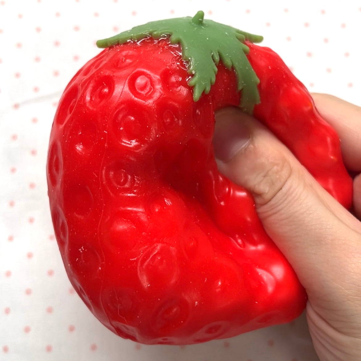 Crunchy Strawberry Cheese Stress Ball