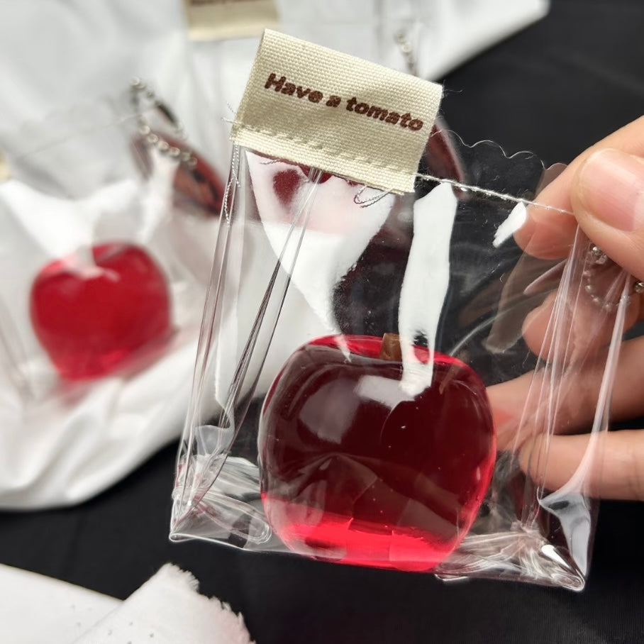 Medium Creamy Red Apple Stress Ball