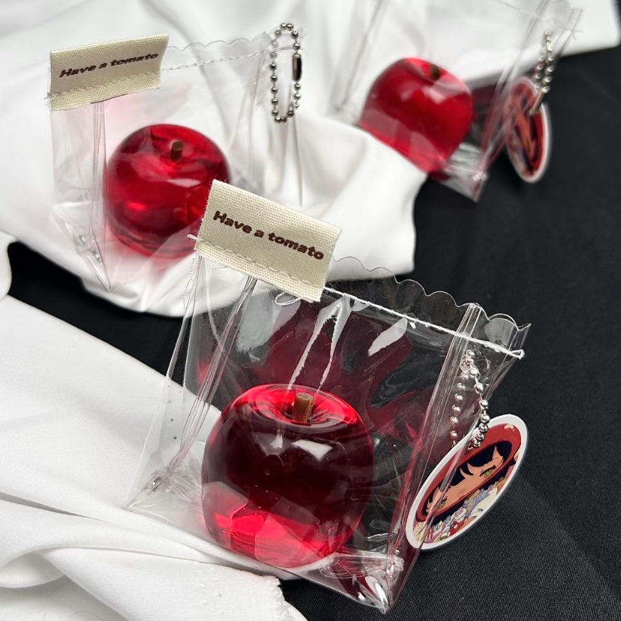 Medium Creamy Red Apple Stress Ball