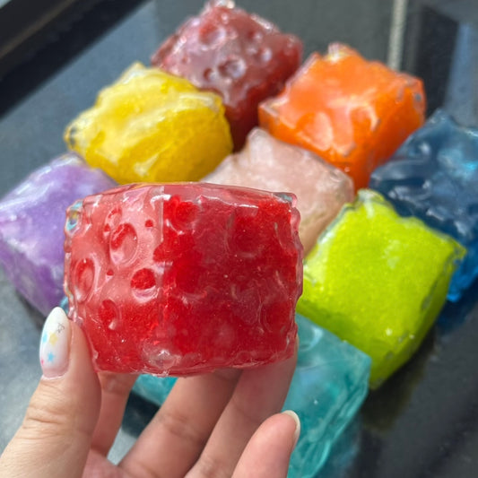 Colorful Mini Cheese Stress Ball