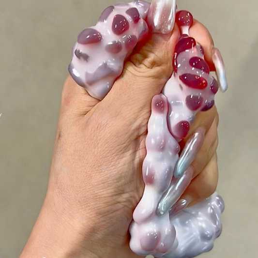Strawberry Filled Milk Skin Stress Ball